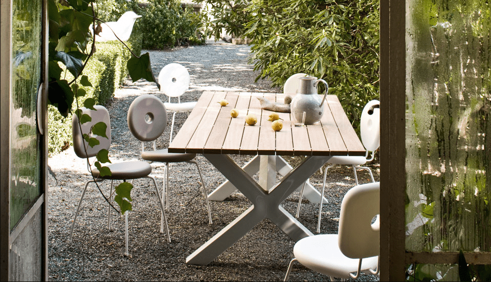 Banquete Outdoor Table by Serralunga Furniture Tables
